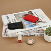 4Pcs 2 Colors PU Leather Waist Bag with Zipper KBAG-HY0001-01-4
