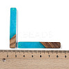 Resin & Wood Big Pendants WOOD-F015-02B-3