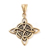 Ion Plating(IP) 304 Stainless Steel Pendants STAS-R225-11AG-1