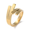 304 Stainless Steel Cuff Ring RJEW-Q785-01G-1