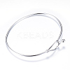 Tarnish Resistant 304 Stainless Steel Bangles X-STAS-S053-26-6