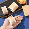 3 Rolls 3 Styles 600Pcs Kraft Paper Label Sticker DIY-BBC0002-68-4