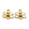 Alloy Enamel Charms X-ENAM-Q507-10G-1