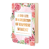 Wooden 2-Ring Loose Leaf Binder Postcard Phote Album Cover DIY-WH0547-048-2