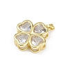 Brass Glass Pendants KK-R226-05G-01-2