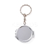 Iron Folding Mirror Keychain LS-DIY-D079-01A-3