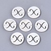 Natural Freshwater Shell Links Connectors X-SHEL-S276-120X-1