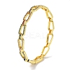 Brass Micro Pave Cubic Zirconia Hinged Bangles BJEW-Z061-01A-1