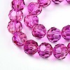 Baking Paint Transparent Glass Beads X1-DGLA-A035-T10mm-A03-4