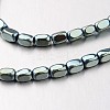 Electroplate Non-magnetic Synthetic Hematite Bead Strands G-F300-40B-07-1