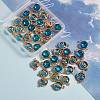 40Pcs 20 Style Glass Links/Connectors GLAA-SZ0001-28-3