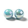 UV Plating Rainbow Iridescent Acrylic Beads X-PACR-D070-01I-2