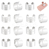 120Pcs 4 Styles 304 Stainless Steel Ear Cuff Findings STAS-UN0056-32-1