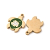304 Stainless Steel Enamel Charms STAS-U060-02G-04-2