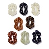 Dyed Natural Xiuyan Jade Carved Pendants G-M195-07-1