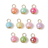 Opaque Acrylic Pendants PALLOY-JF03537-01-1