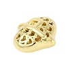 Hollow Brass Pendants for Valentine's Day KK-M289-03P-G-2