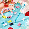 24Pcs 12 Styles Silicone Beads SIL-TA0002-93-8