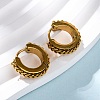 304 Stainless Steel Hoop Earrings EJEW-D331-13G-4