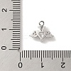 Brass Micro Pave Cubic Zirconia Pendants LS-KK-K371-20P-3
