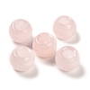 Natural Rose Quartz European Beads G-R488-01G-1