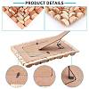 Natural Wood Photo Frames DJEW-WH0007-42-6