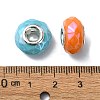 Opaque Acrylic European Beads X1-OACR-E033-28P-3