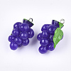 Resin Pendants X-RESI-T028-53-2