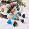 Natural & Synthetic Mixed Gemstone Pendants G-TA0001-11-5