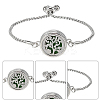 1Pc Stainless Steel Open Cuff Bangles BJEW-SC0001-55B-7