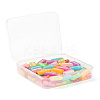 100Pcs Transparent Acrylic Beads DIY-FS0001-31-7