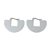 Non-Tarnish 304 Stainless Steel Earrings EJEW-U004-09P-1