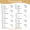 304 Stainless Steel Stud Earring Findings STAS-AN0001-05P-2