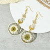 Brass Dangle Earrings EJEW-FS00017-2