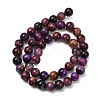 Natural Tiger Eye Beads Strands G-F591-18-8mm-10-11
