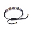 Braided Bead Bracelets BJEW-JB04820-02-2