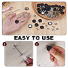 30Pcs Leather & Iron Car Fixing Buckle AJEW-NB0008-62C-3