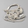 3 Yards Glass Rhinestone Trimming DIY-WH0671-320B-2