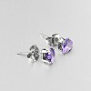 304 Stainless Steel Pave Cubic Zirconia Ear Studs X-EJEW-L095-8mm-05-2