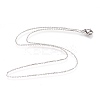 304 Stainless Steel Cable Chain Necklaces NJEW-G313-16P-1