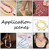 Flat Round Handmade Polymer Clay Beads CLAY-AR0001-18A-4