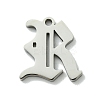 Non-Tarnish 201 Stainless Steel Pendants STAS-B055-01P-R-1