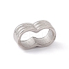 Non-Tarnish 304 Stainless Steel Linking Rings STAS-E172-01P-01-3