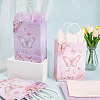 16Pcs 2 Colors Butterfly Print Paper Packaging Bags ABAG-BBC0001-29A-3