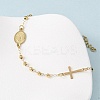 Religion 304 Stainless Steel Link Bracelets LS-BJEW-F524-05B-G-3