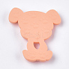 Food Grade Eco-Friendly Silicone Puppy Beads SIL-T052-07F-2