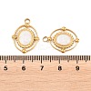 304 Stainless Steel Enamel Pendants STAS-K293-15G-3