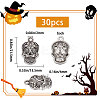 30Pcs Tibetan Style Alloy Pendants FIND-SC0004-58-2