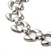 Handmade 304 Stainless Steel Necklaces NJEW-Q333-05P-2