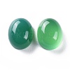 Natural Green Onyx Agate Cabochons G-H231-10A-2